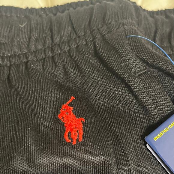 Polo Ralph Lauren Cotton-Blend-Jersey Pajama Pant Navy/Andover Heather/Red Sz XL - Picture 4 of 6